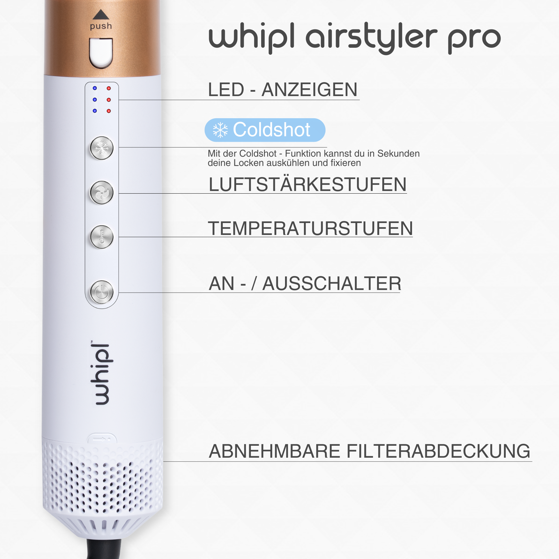 Whipl™ AirStyler + bezpłatny eBook